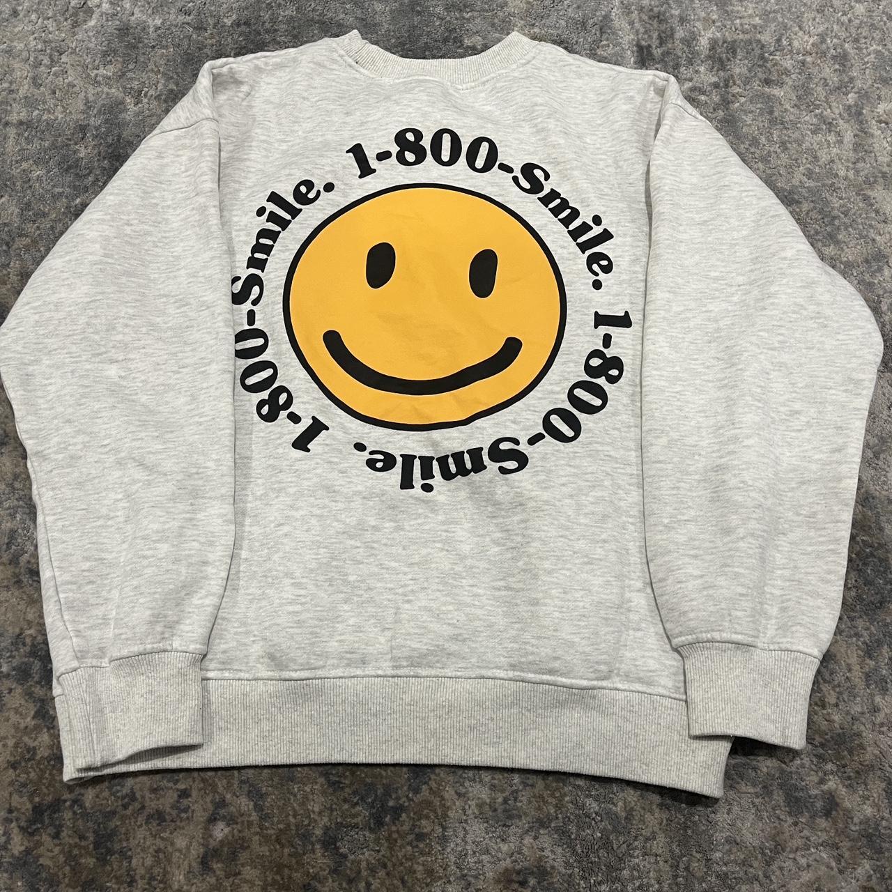 1-800-smile crewneck. if you want more photos please... - Depop