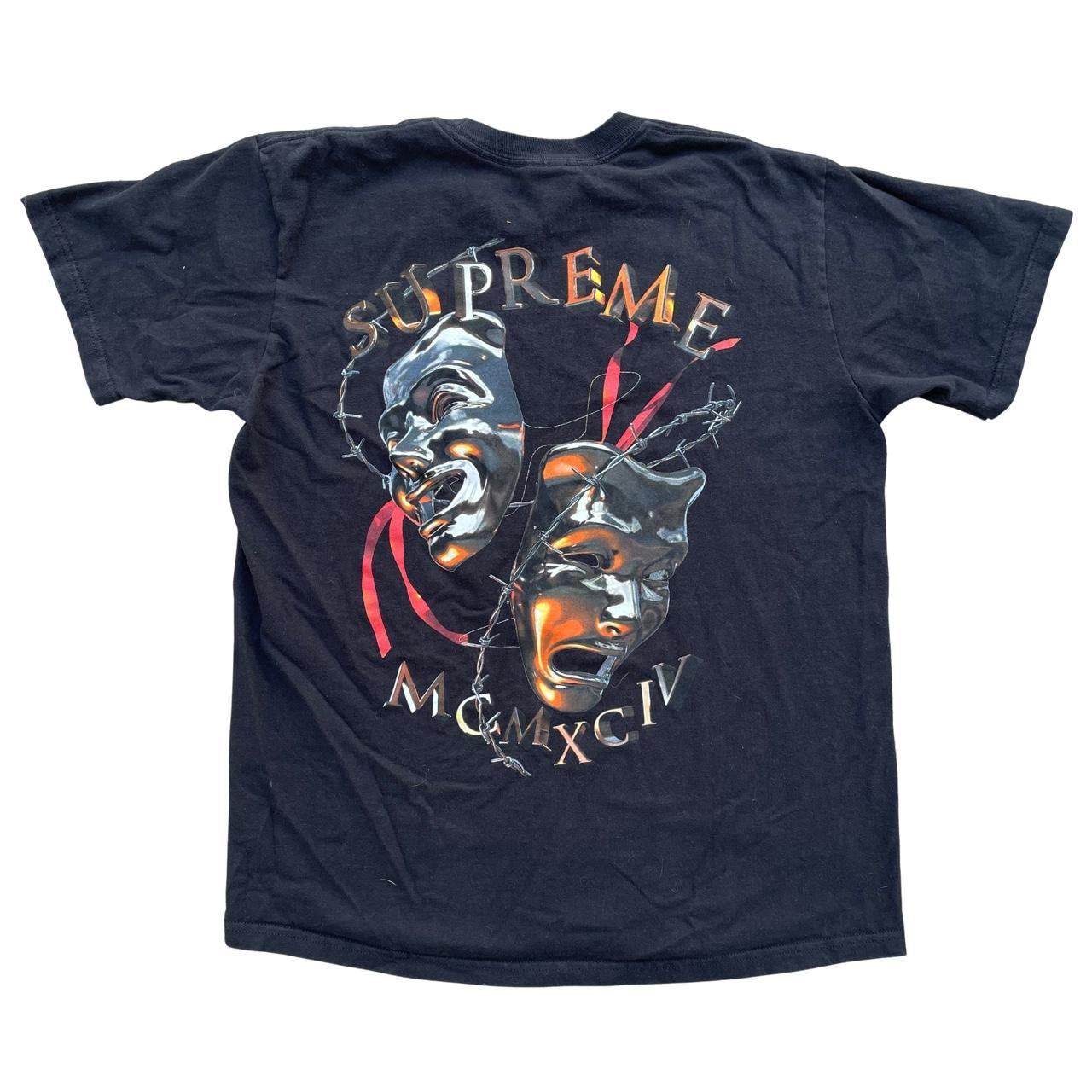 00s SUPREME skull logo sweatshirt M Supreme Skull Pile Hooded