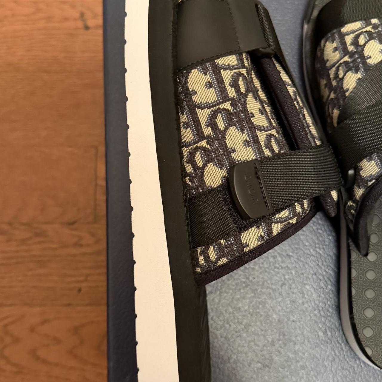 Dior Men's Slides - Black/Navy - US 10 – Dior Obl… - image 2