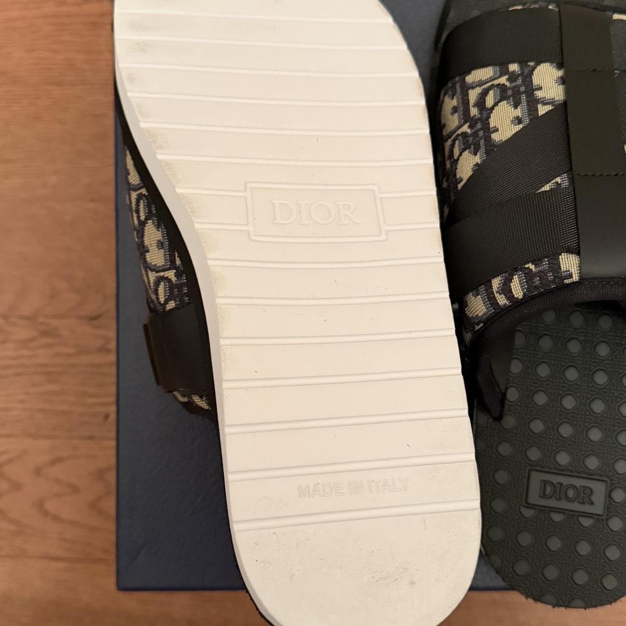 Dior Men's Slides - Black/Navy - US 10 – Dior Obl… - image 3