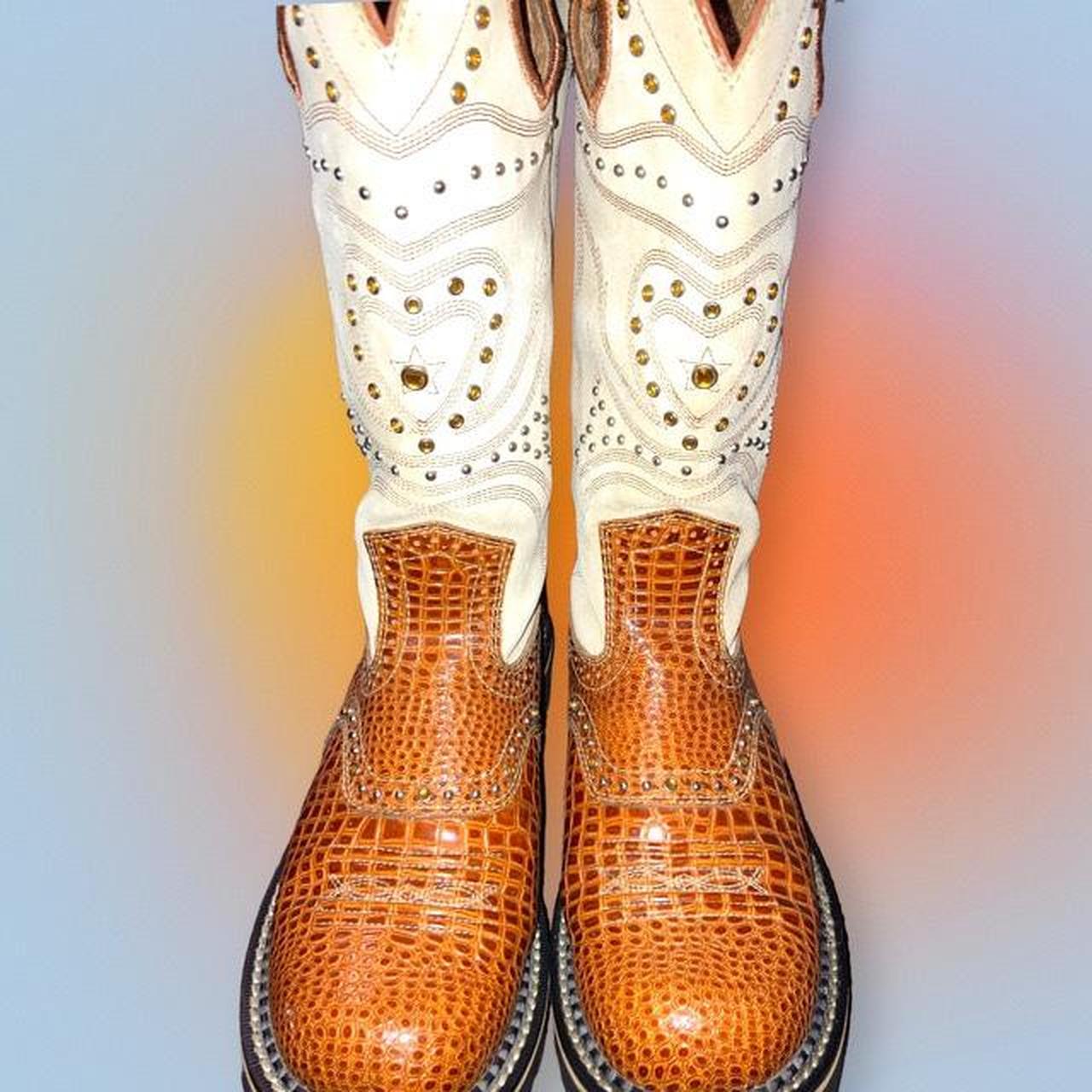 Ariat rhinestone boots hotsell