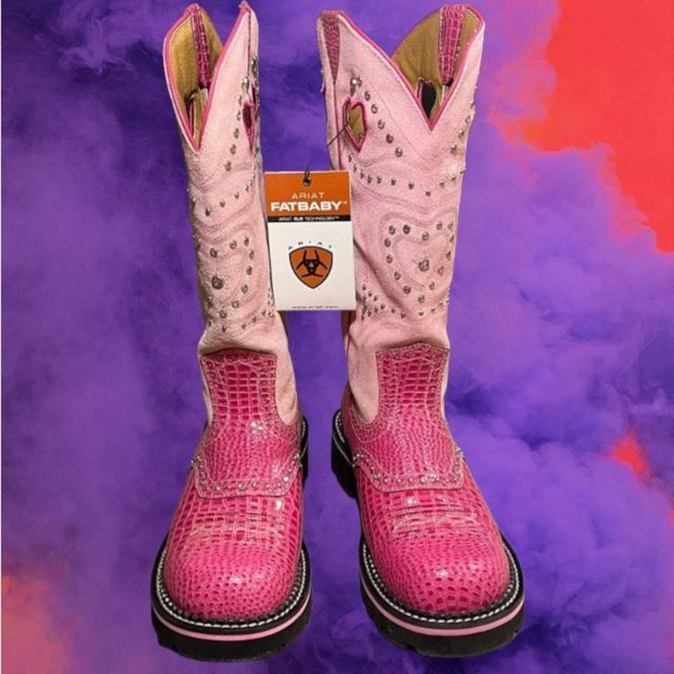 Pink 2024 fatbaby boots