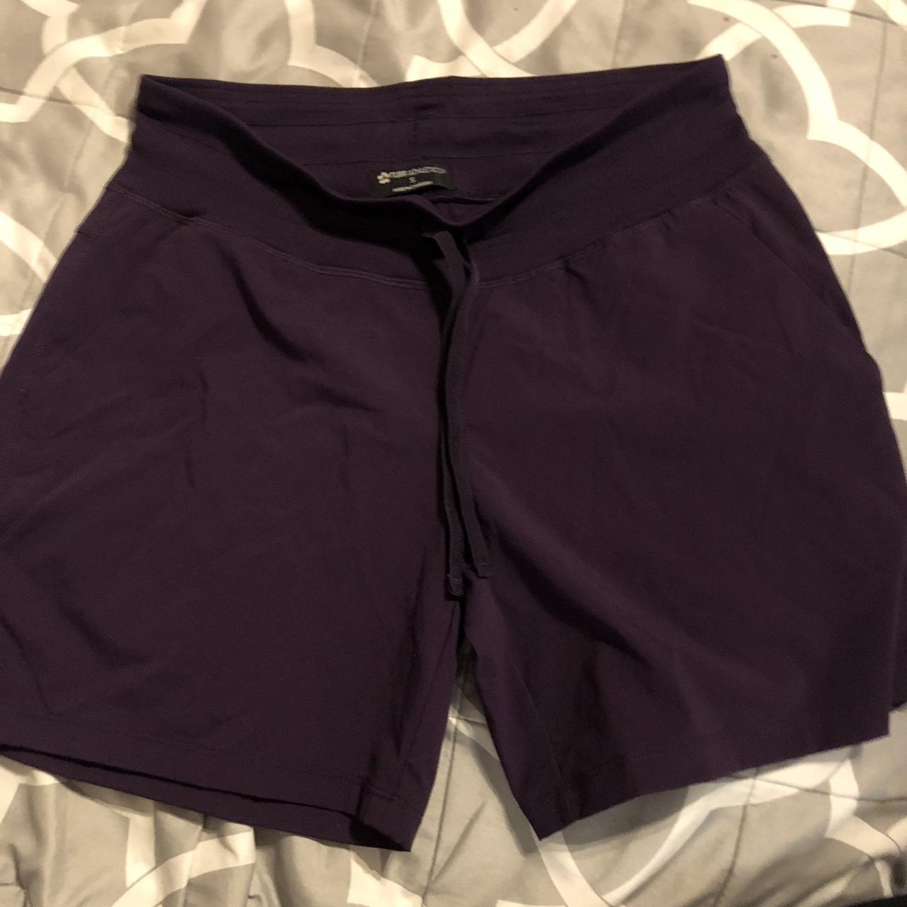 Tuff Athletics purple shorts Women's size small 95% - Depop