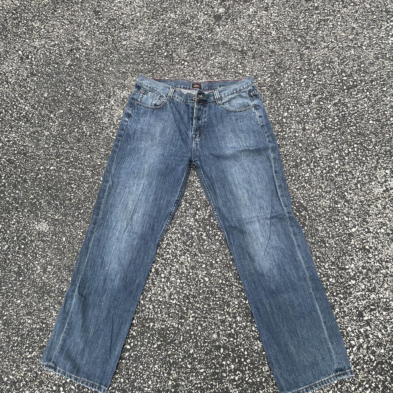 Y2K Von Dutch Denim w Red Stitching Super Clean and... - Depop