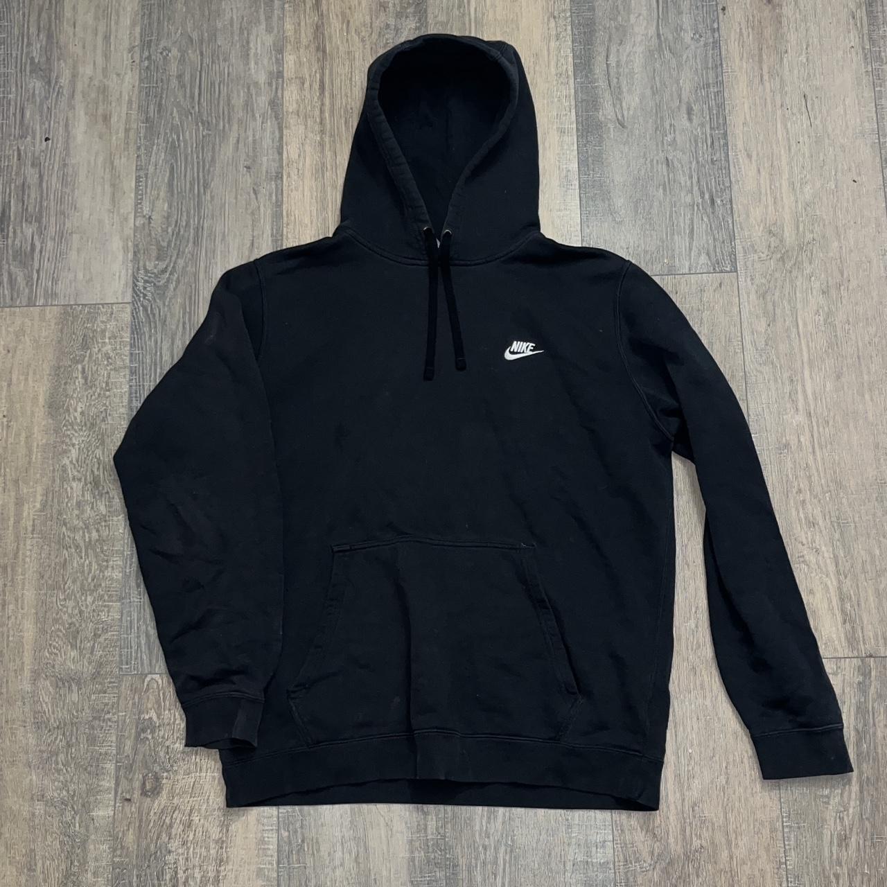black nike hoodie xl