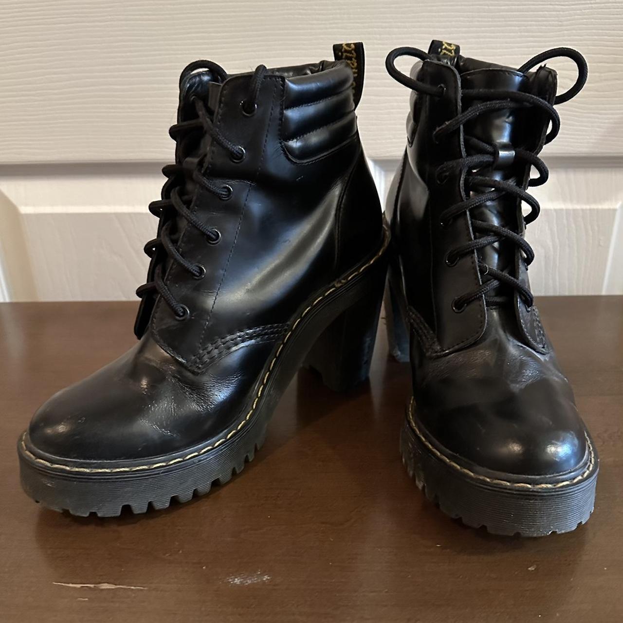 Dr. Martens Persephone Heeled Boots The 6 eye in. Depop