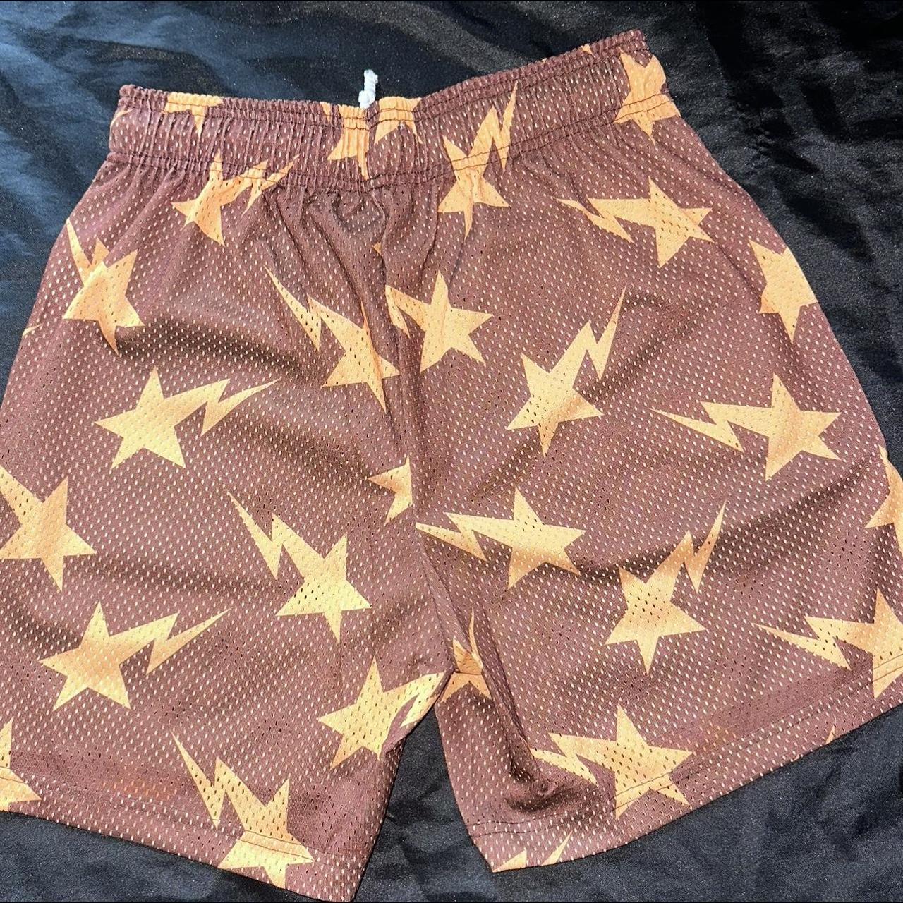 Eric emanuel x bape shorts size Large. Summer - Depop