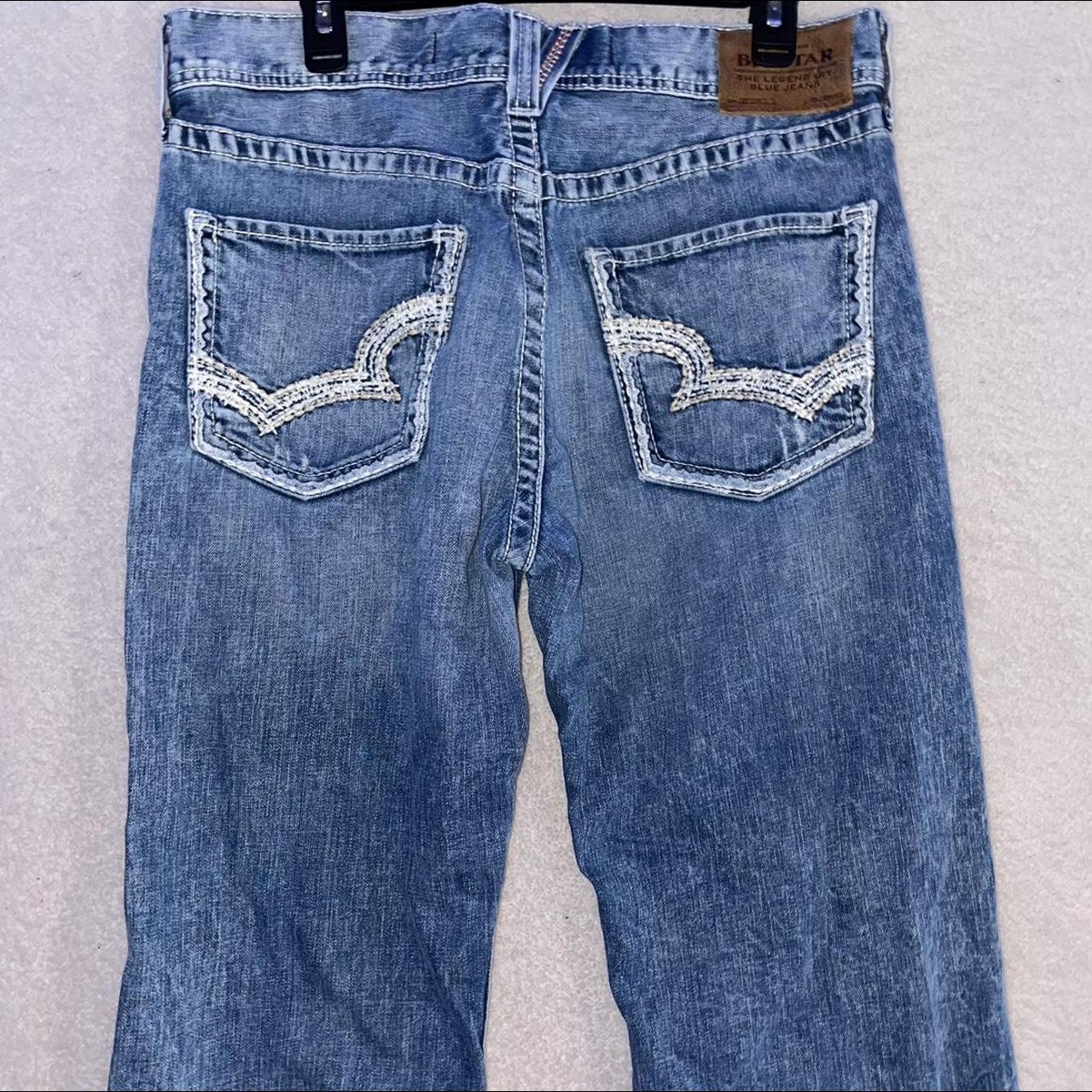 Mens Big Star 34x34 Embroidered Back Pockets Jeans.... - Depop