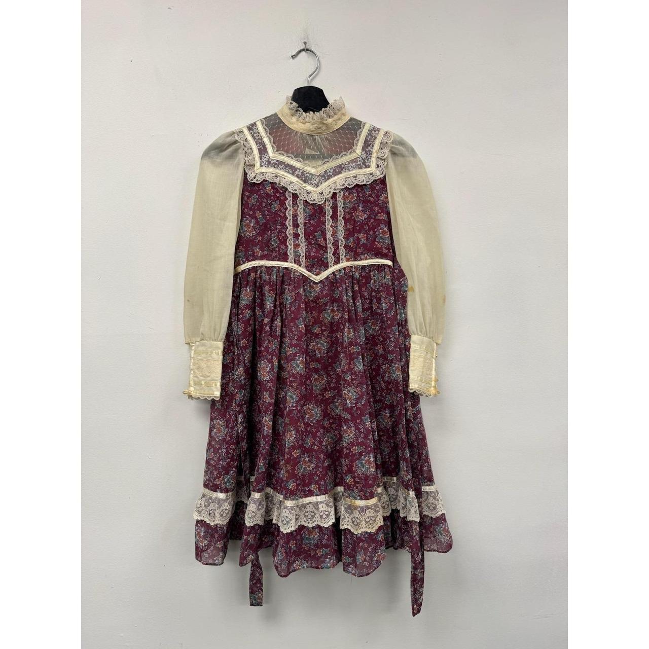 Gunne Sax Women's Dress - Red - XS – Vintage Gunn… - image 1