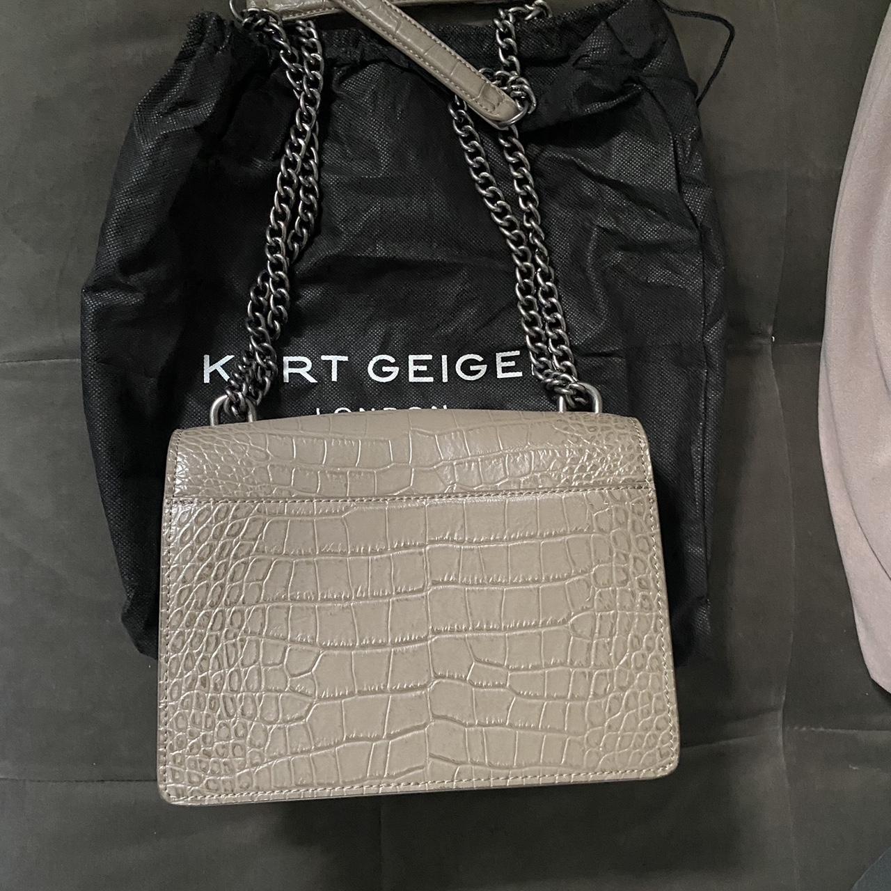 Kurt geiger taupe online bag