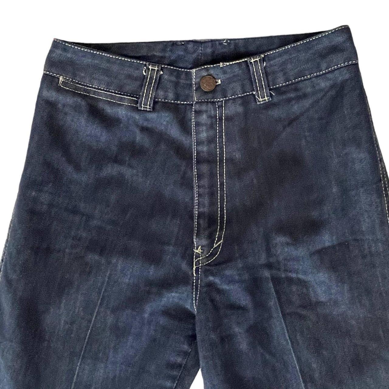 Vintage Jean St. Germain Blue Denim High Rise... Depop