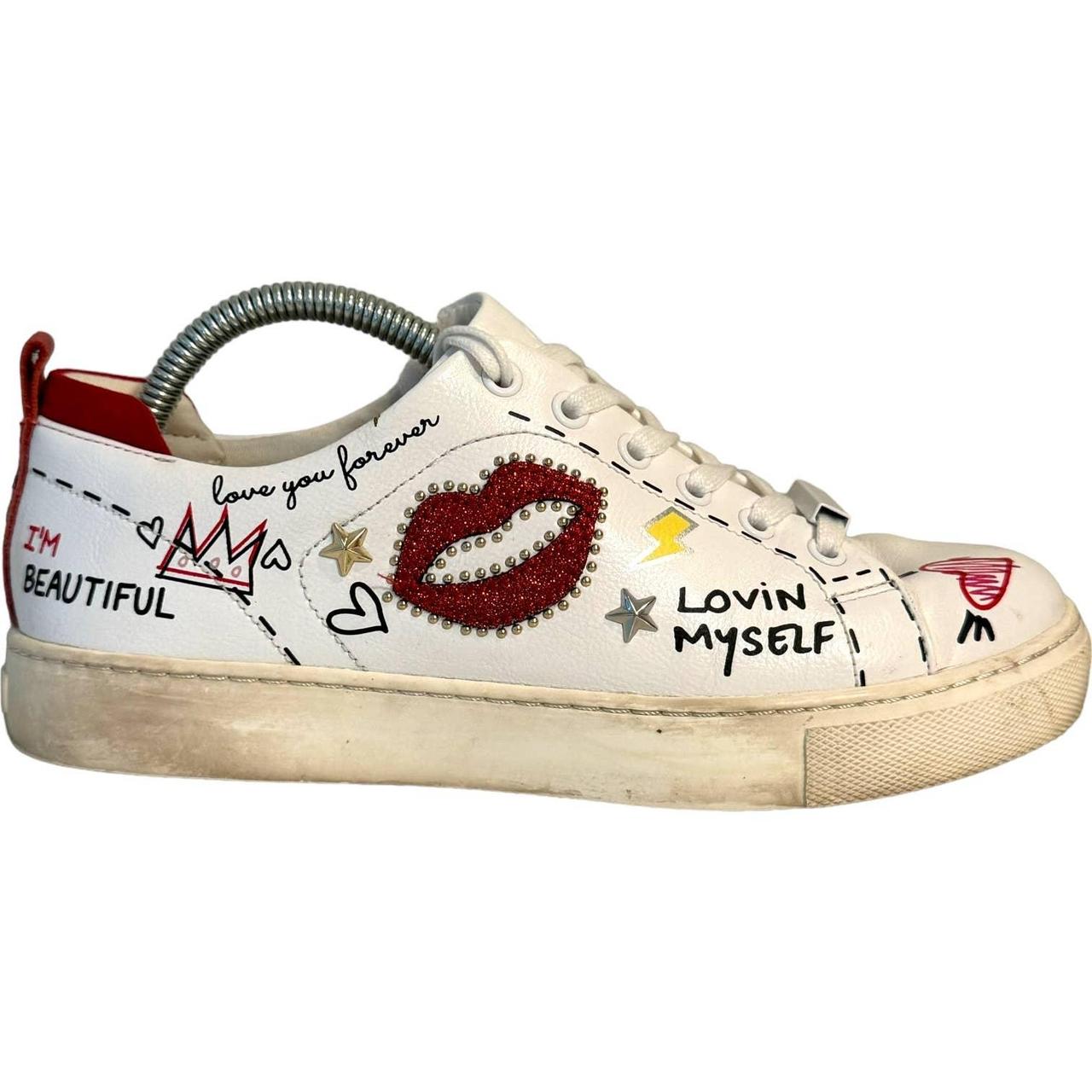 aldo white sneakers