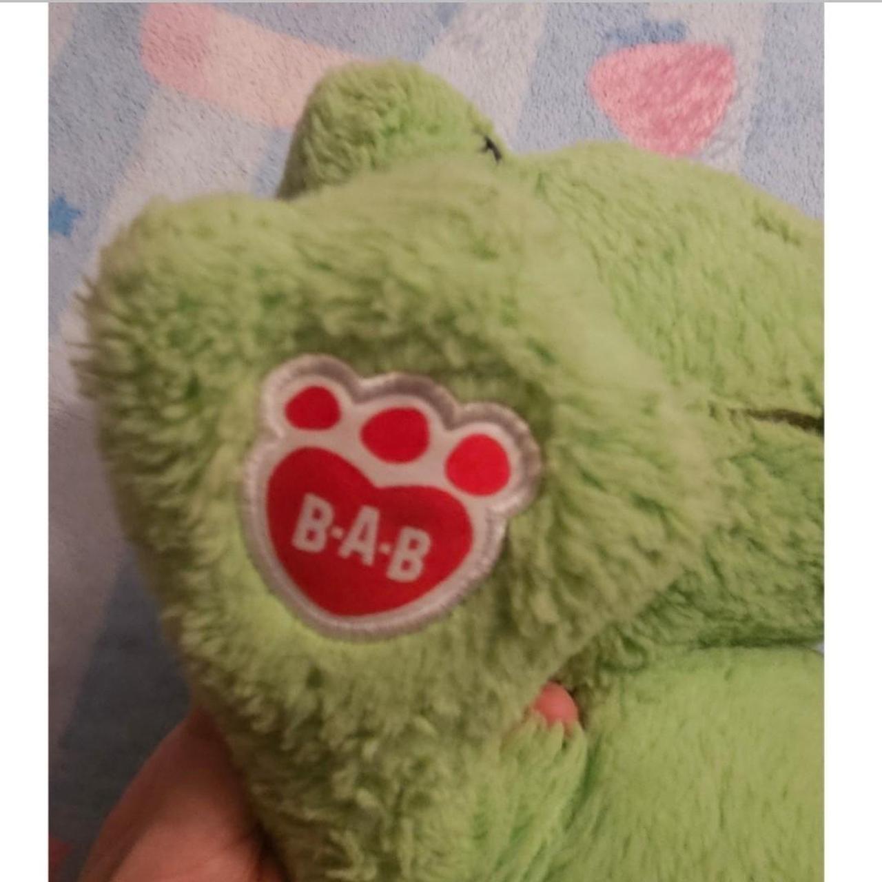 Build a bear worship spring green stuffed 16” plush - Depop