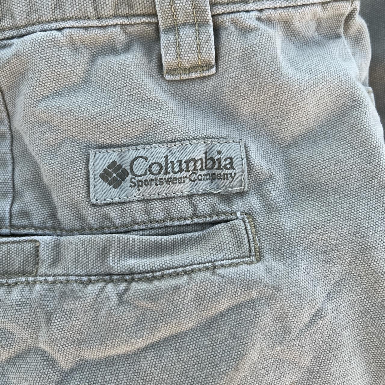 Columbia cargo zip off pants Zipper at the knee for... - Depop
