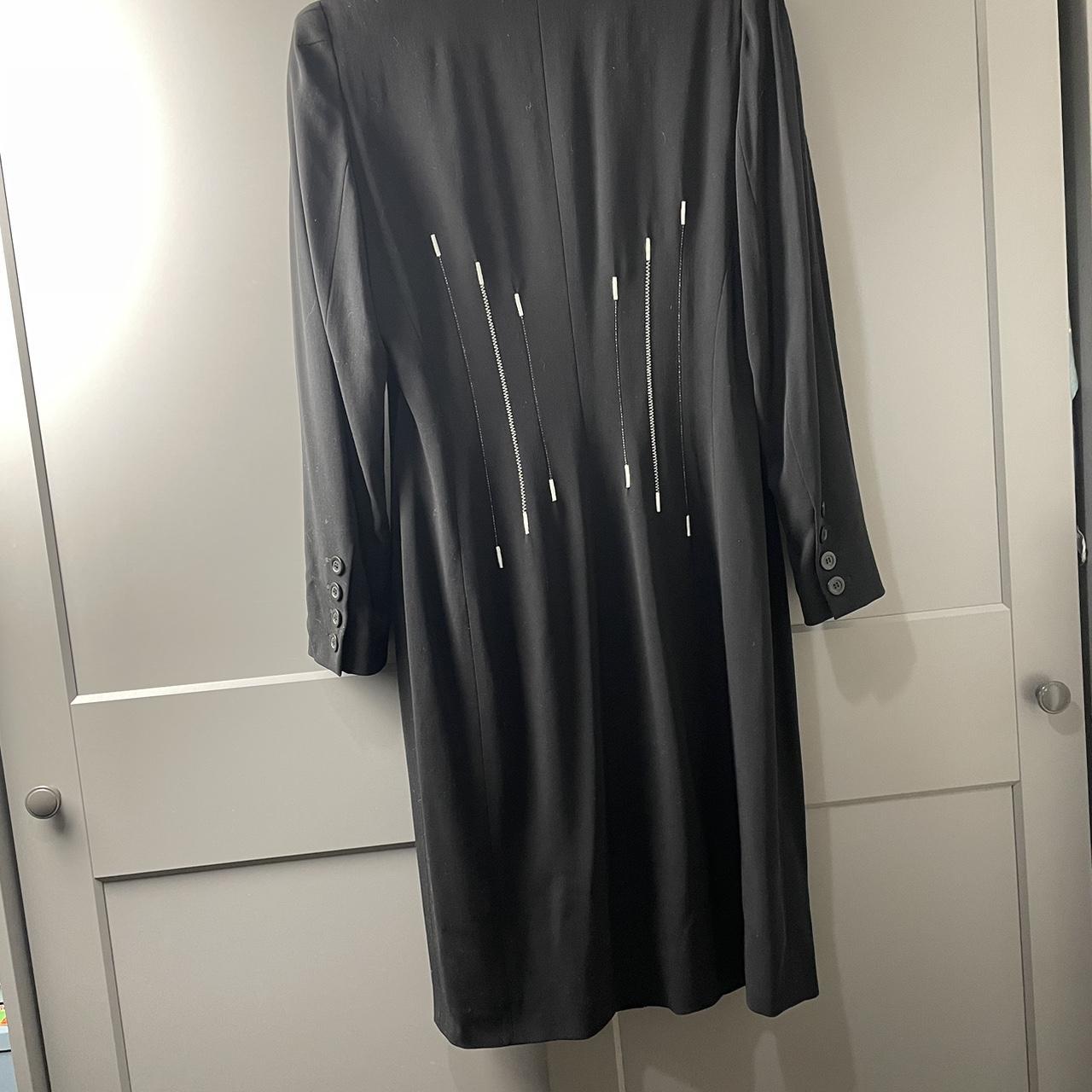 Escada black 2024 and white dress