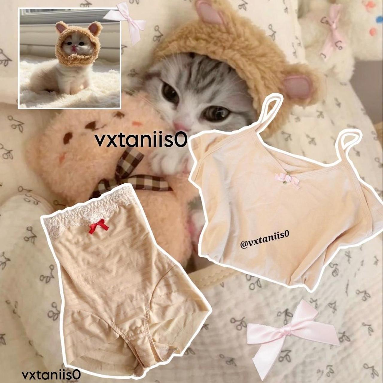 Funny Cat Bra Pet Cat Underwear