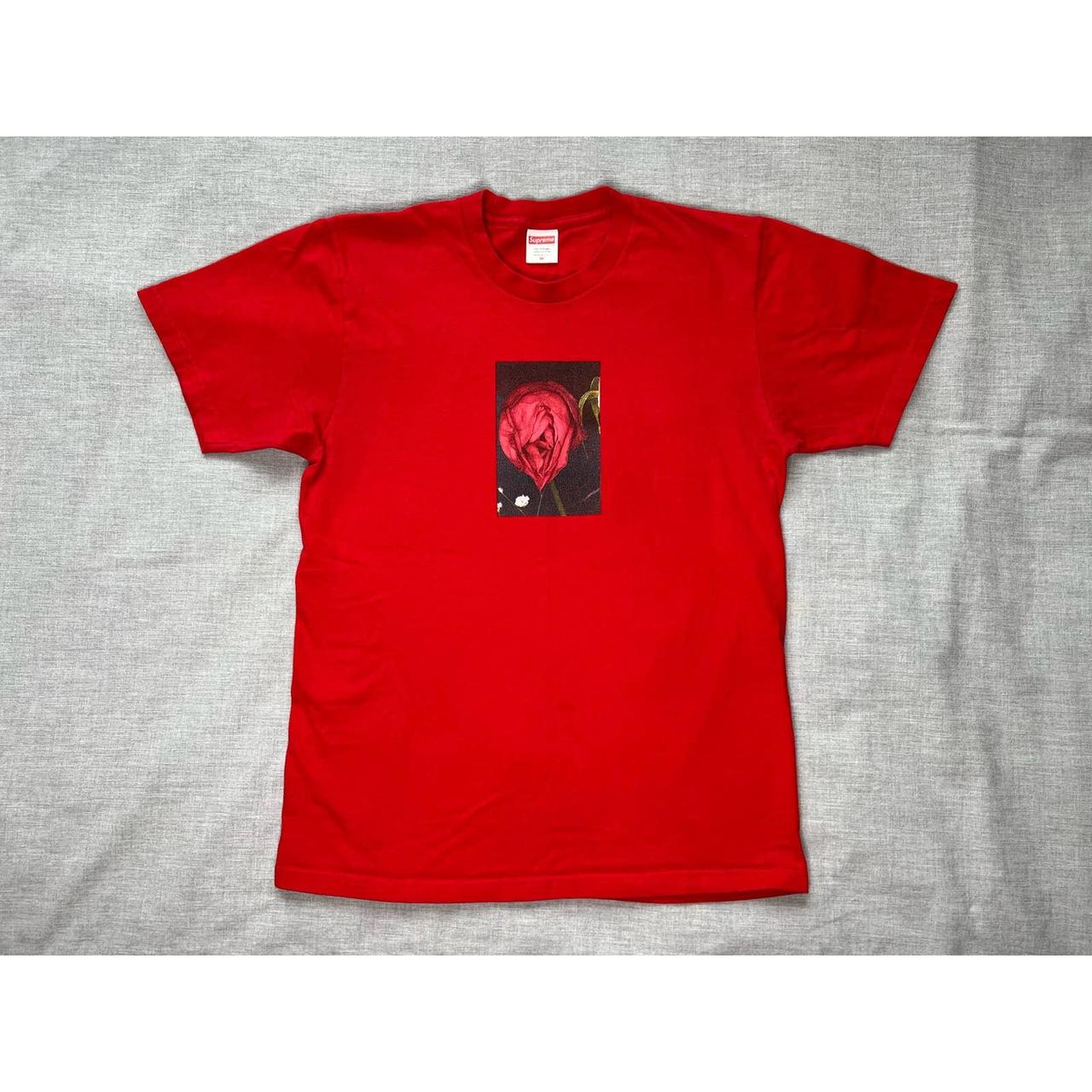 Supreme rose sale t shirt