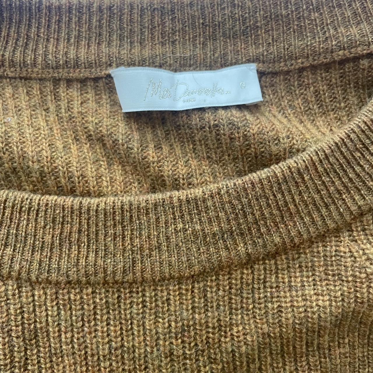 Mes Demoiselles Paris wool cashmere blend cropped... - Depop