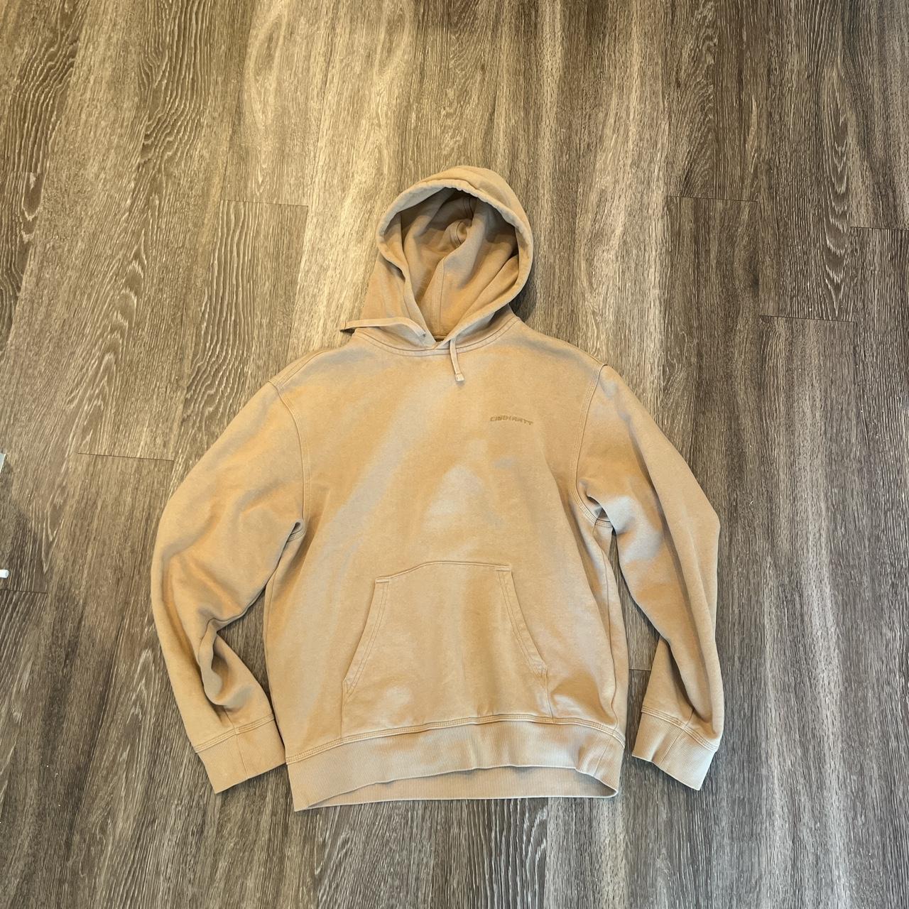 Carhartt wip hoodie brown Clearance