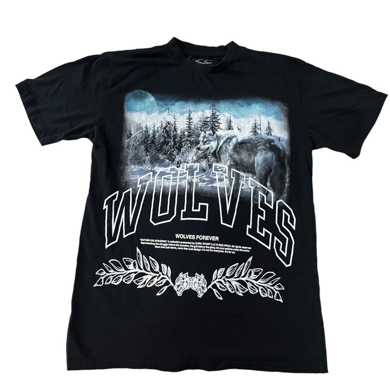 Darc Sport Shirt Cool Winter Wolf Design Shirt is | Depop