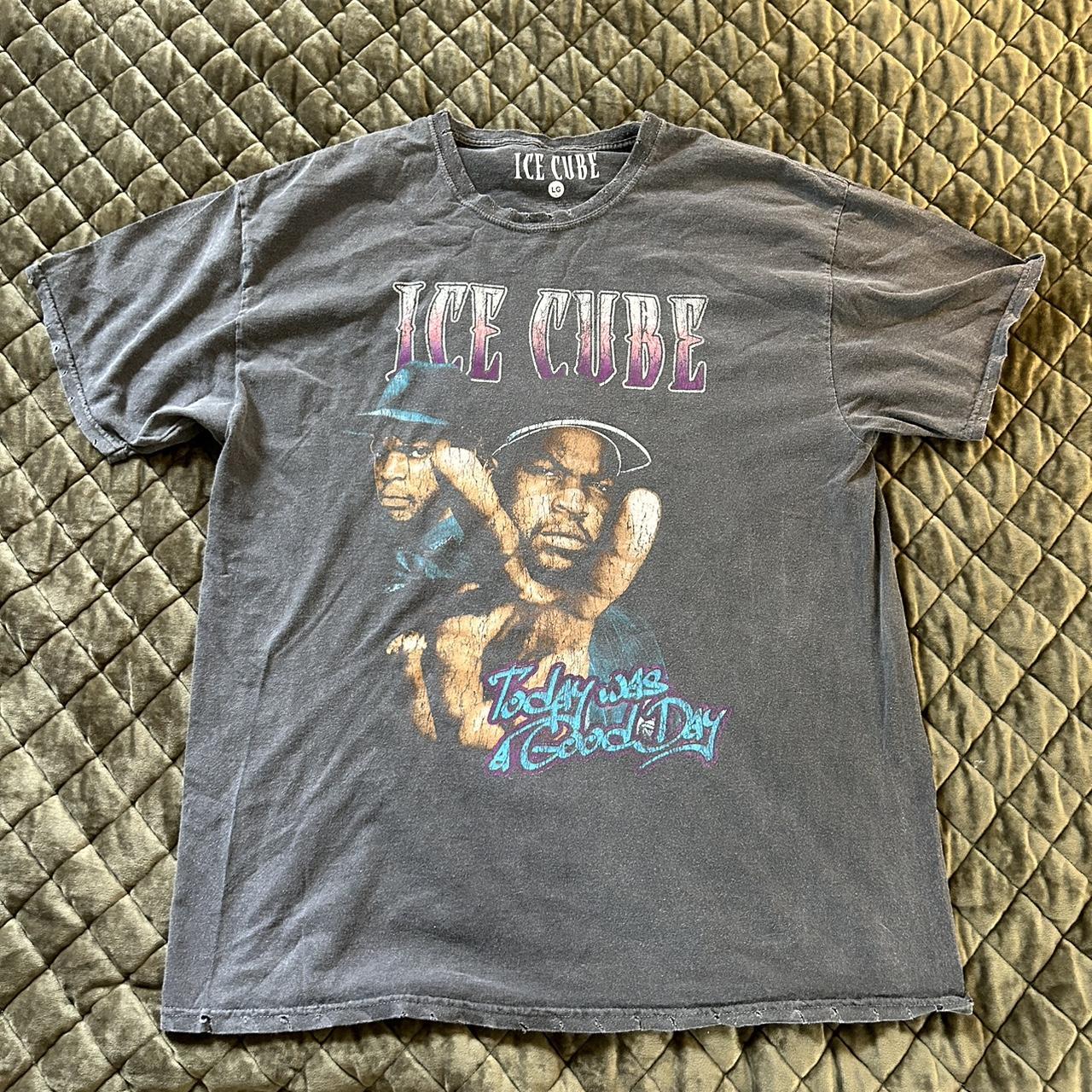 Large Ice Cube Today was a Good Day shirt with cool... - Depop
