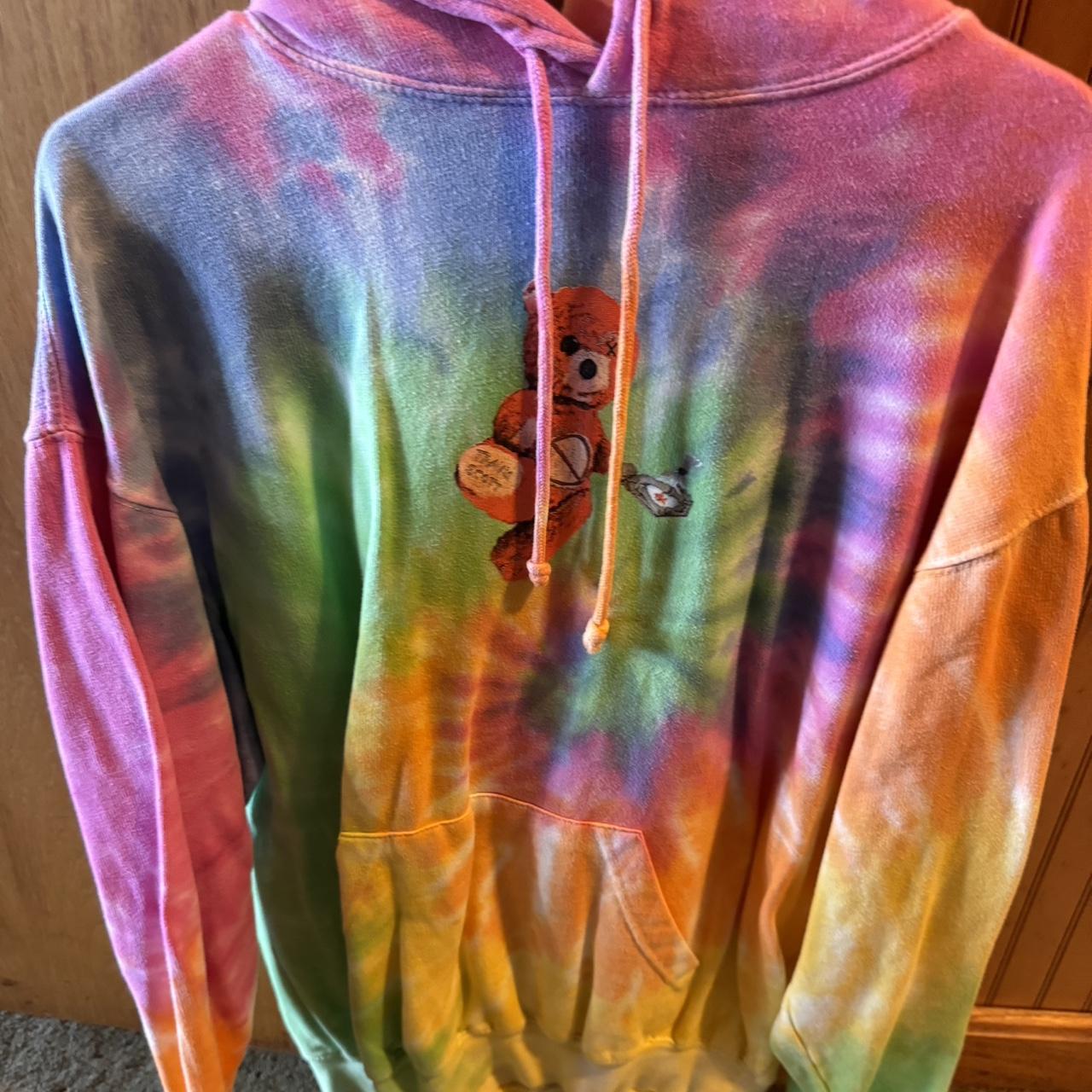 Astroworld tie dye sweatshirt fashion