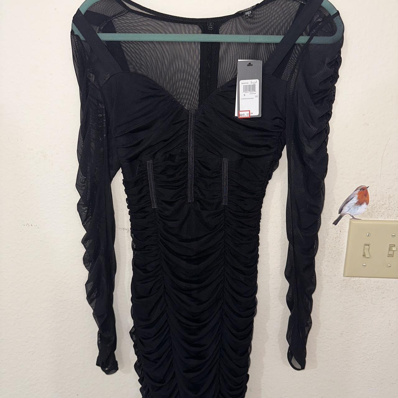 Guess veronica ruched clearance dress