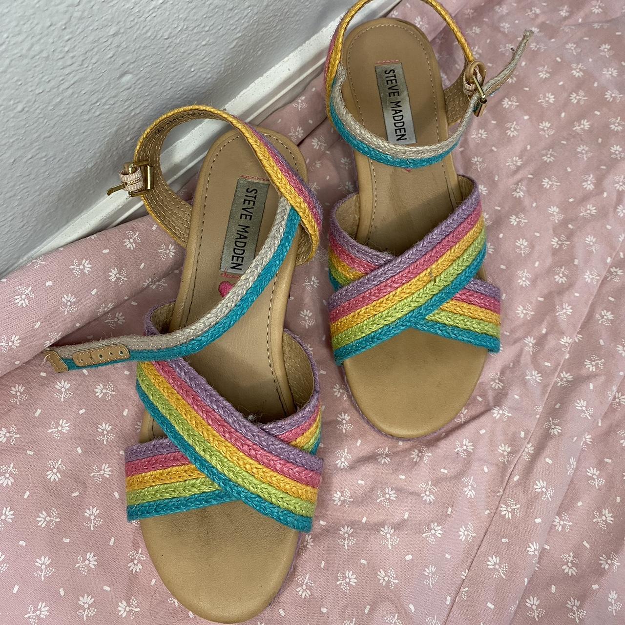 steve madden purple sandals