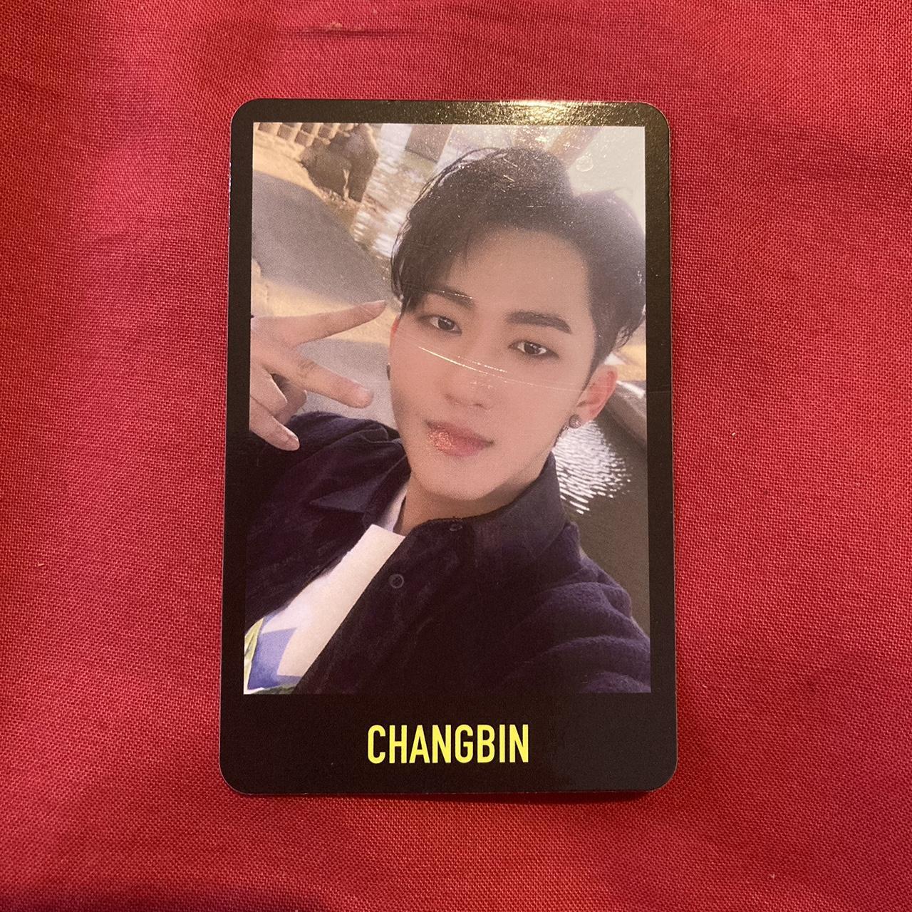 changbin skz stray kids miroh photocard *ALBUM... - Depop