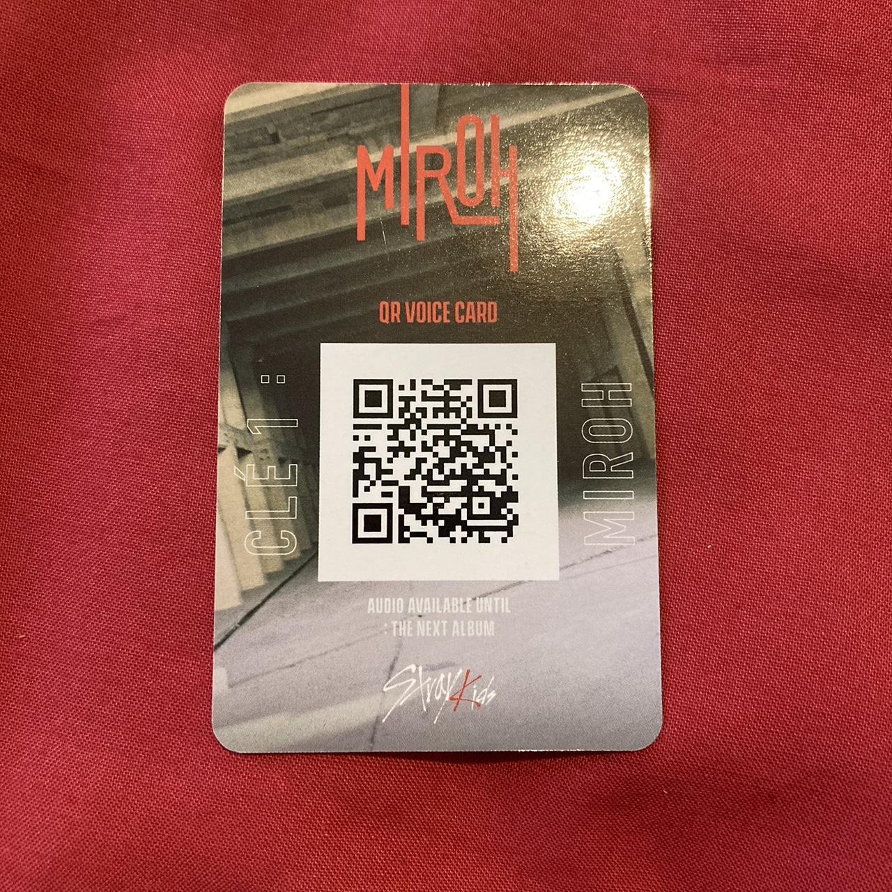 changbin skz stray kids miroh photocard *ALBUM... - Depop