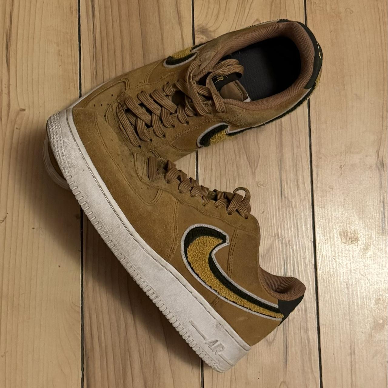 air force 1 low 3d chenille swoosh