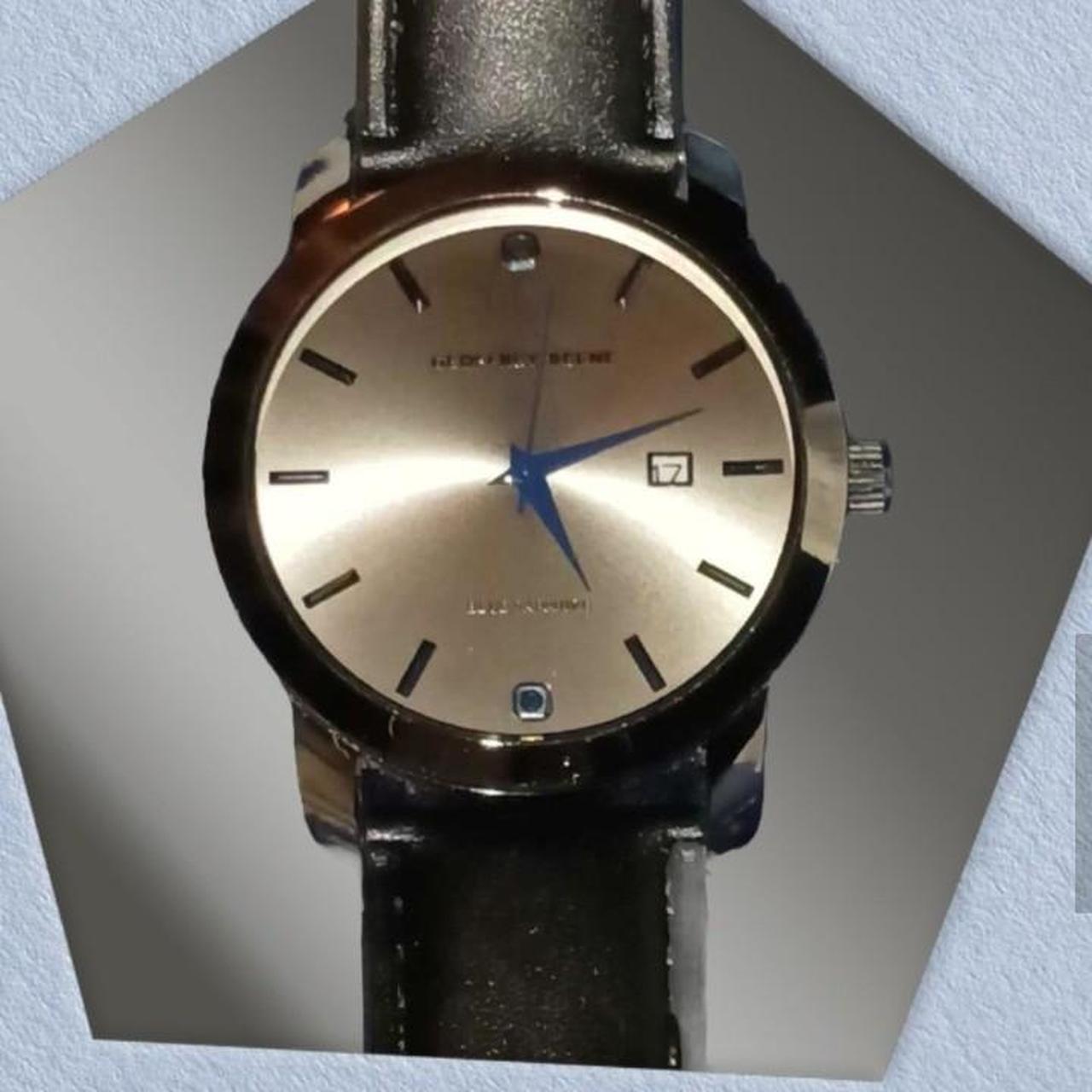 Geoffrey beene discount blue sapphire watch