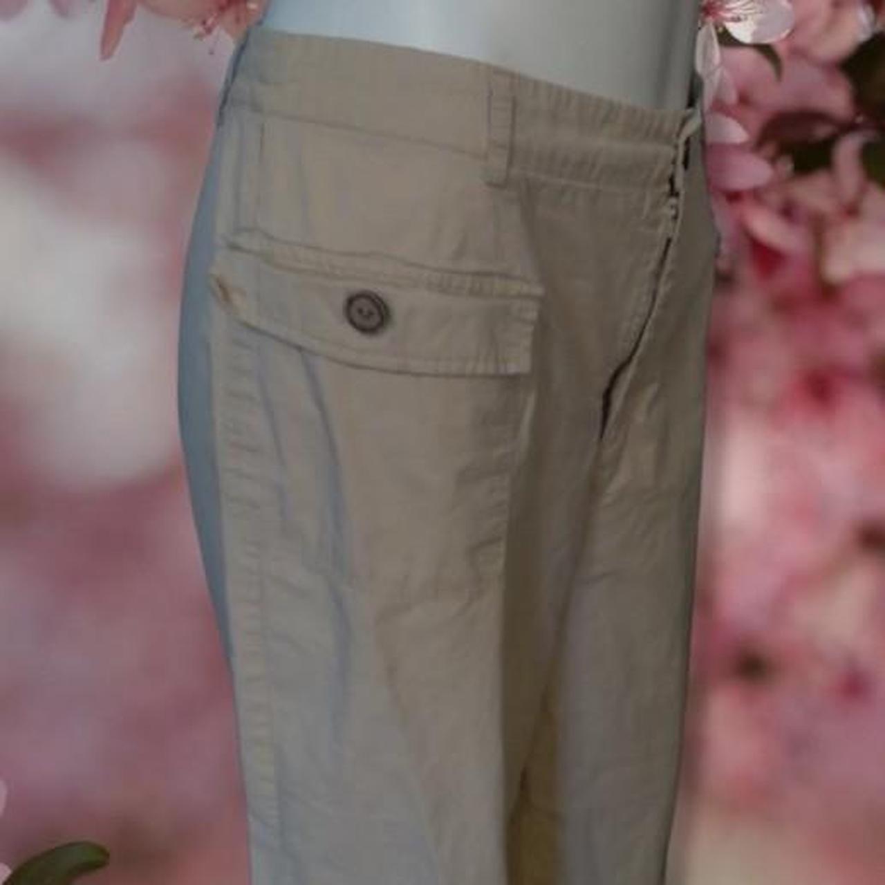 YYDGH Womens High Waist Pants Drawstring Capri Pants with Pockets Wide Leg Cropped  Pants for Women Khaki Khaki  Walmartcom