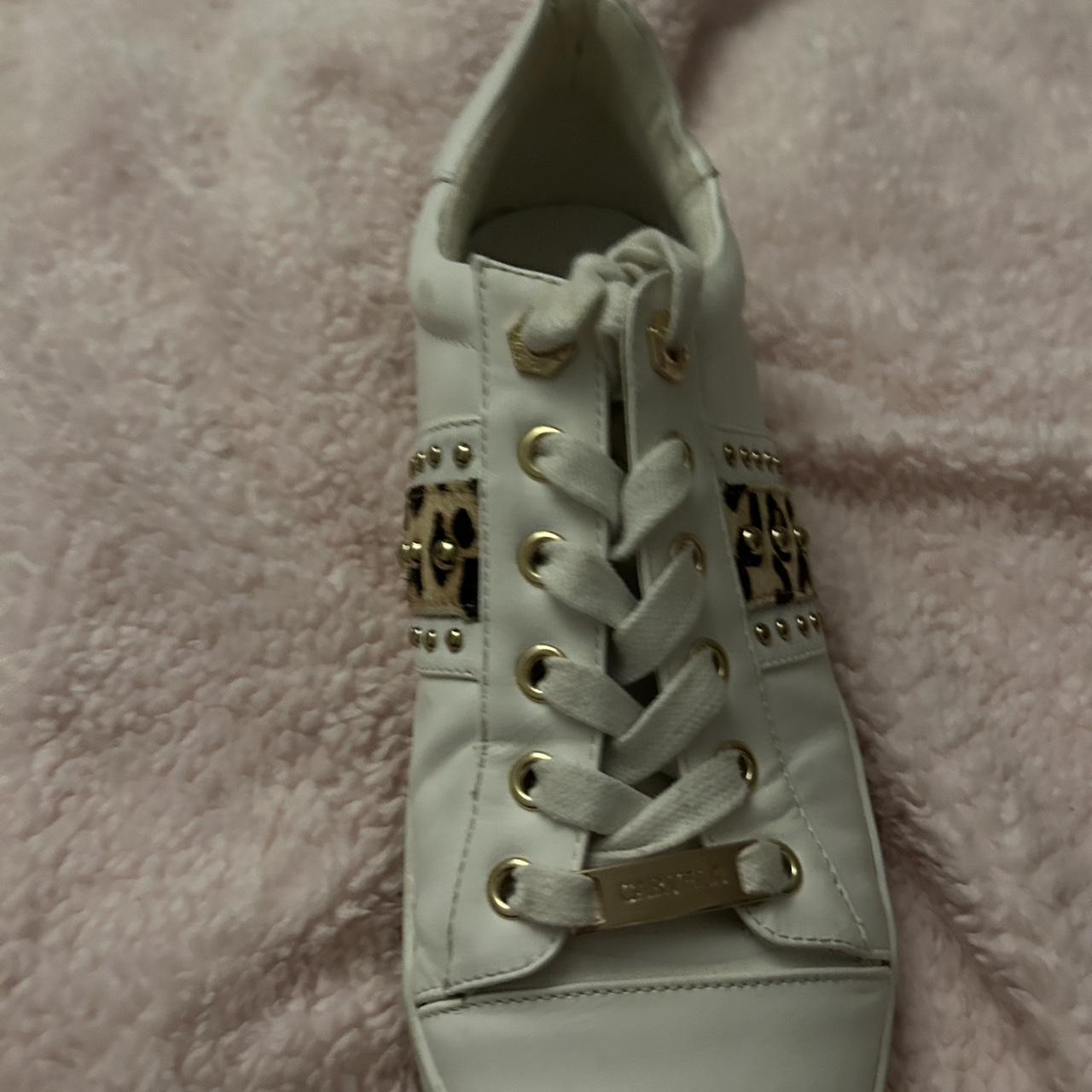 carvela leopard trainers