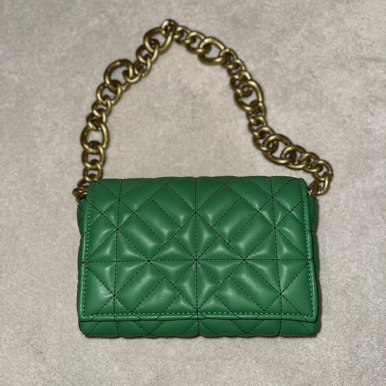 Green Zara bag 💚 Never used but has no... Depop
