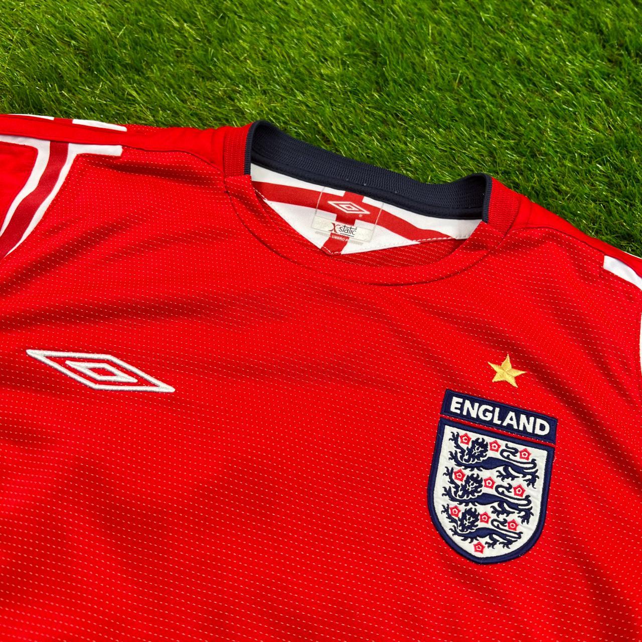 Vintage England Football Shirt made by Umbro. Year:... - Depop