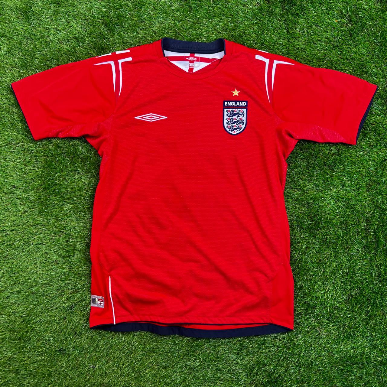 Vintage England Football Shirt made by Umbro. Year:... - Depop
