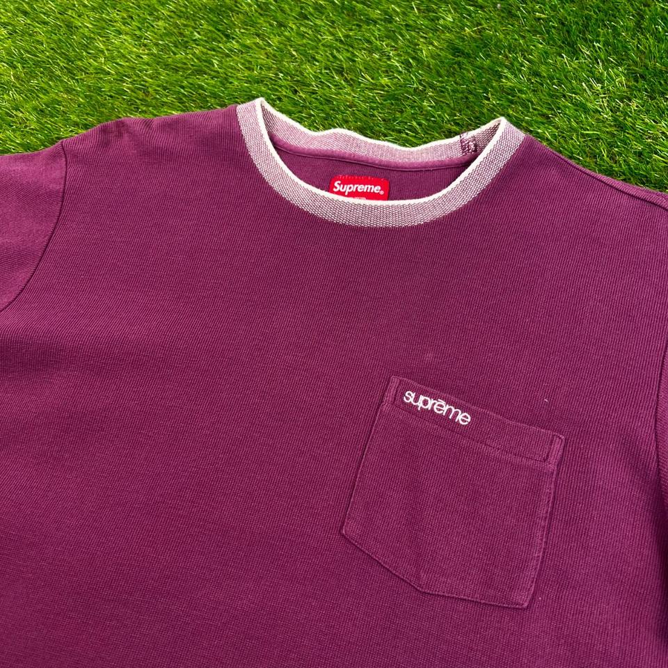 Supreme ribbed hot sale pocket tee