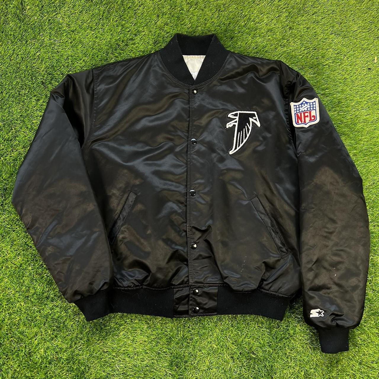 Vintage 90s Starter Atlanta Falcons NFL Windbreaker - Depop