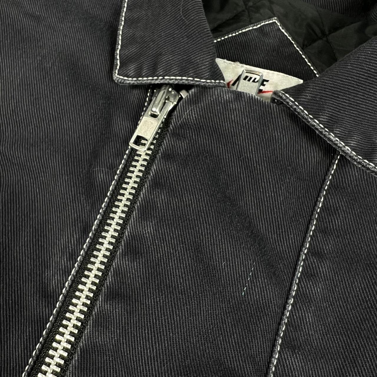 supreme nike leather jacket