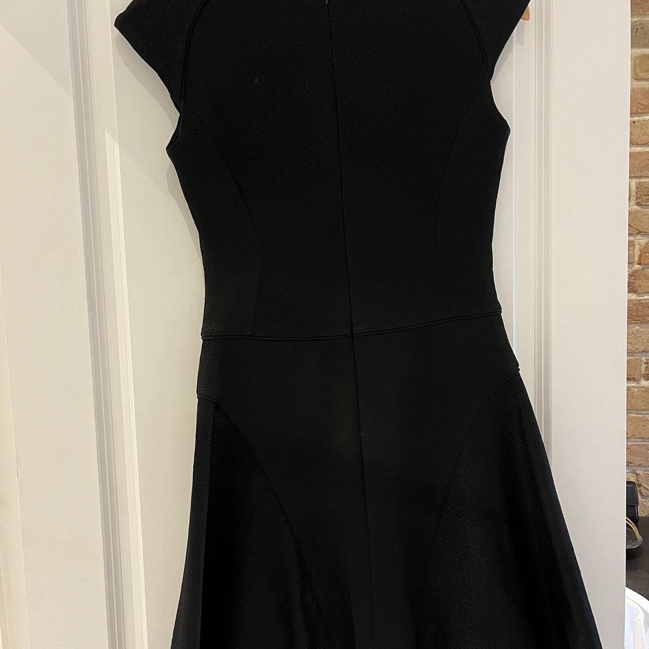 reiss black shirt dress