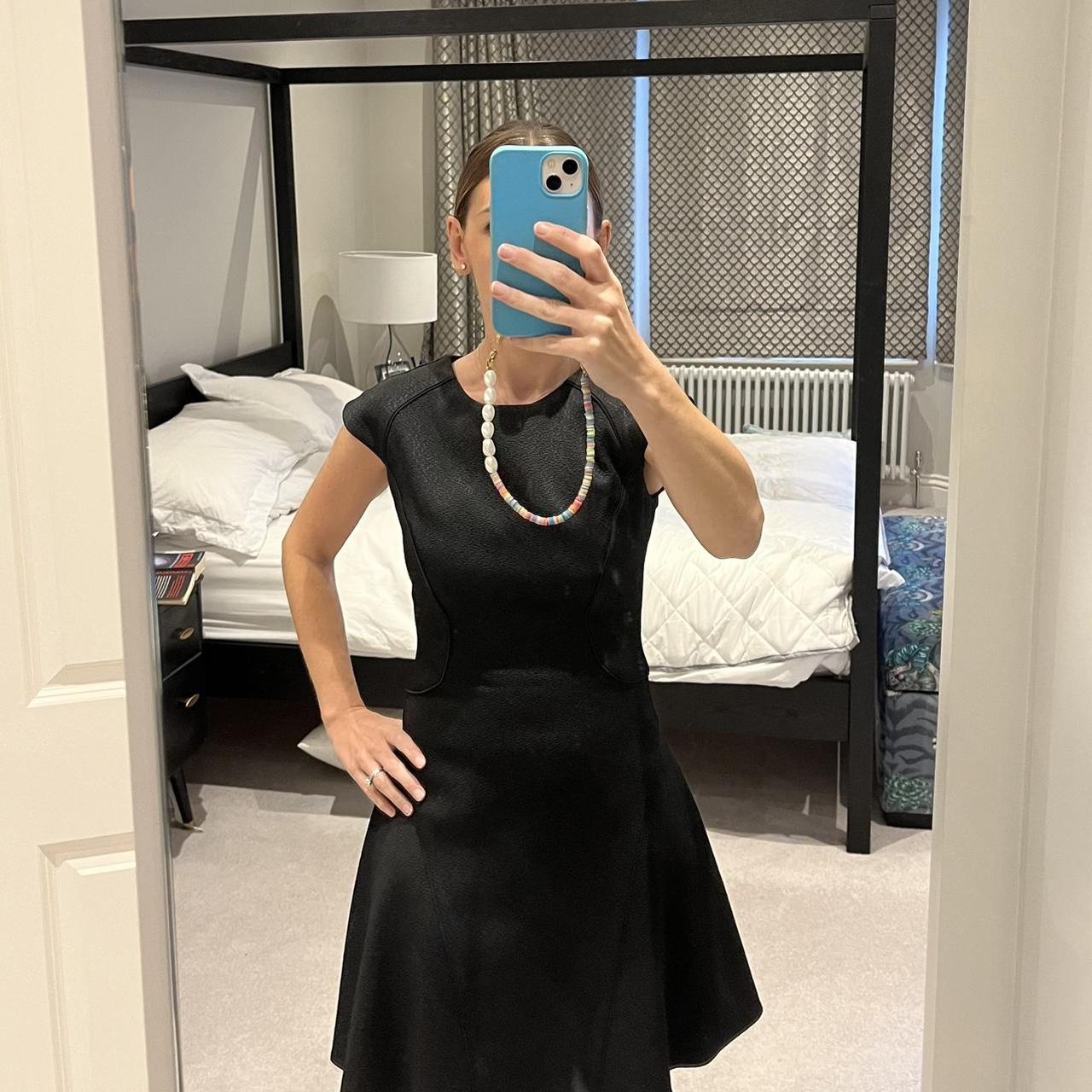 reiss black shirt dress