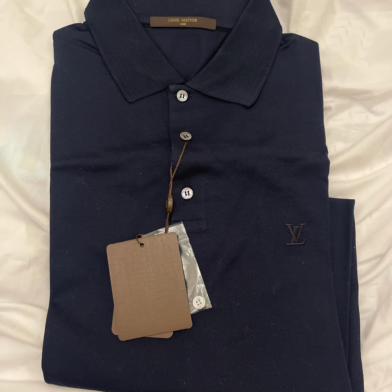 Men's Louis Vuitton polo shirt in an XL. Lovely polo - Depop