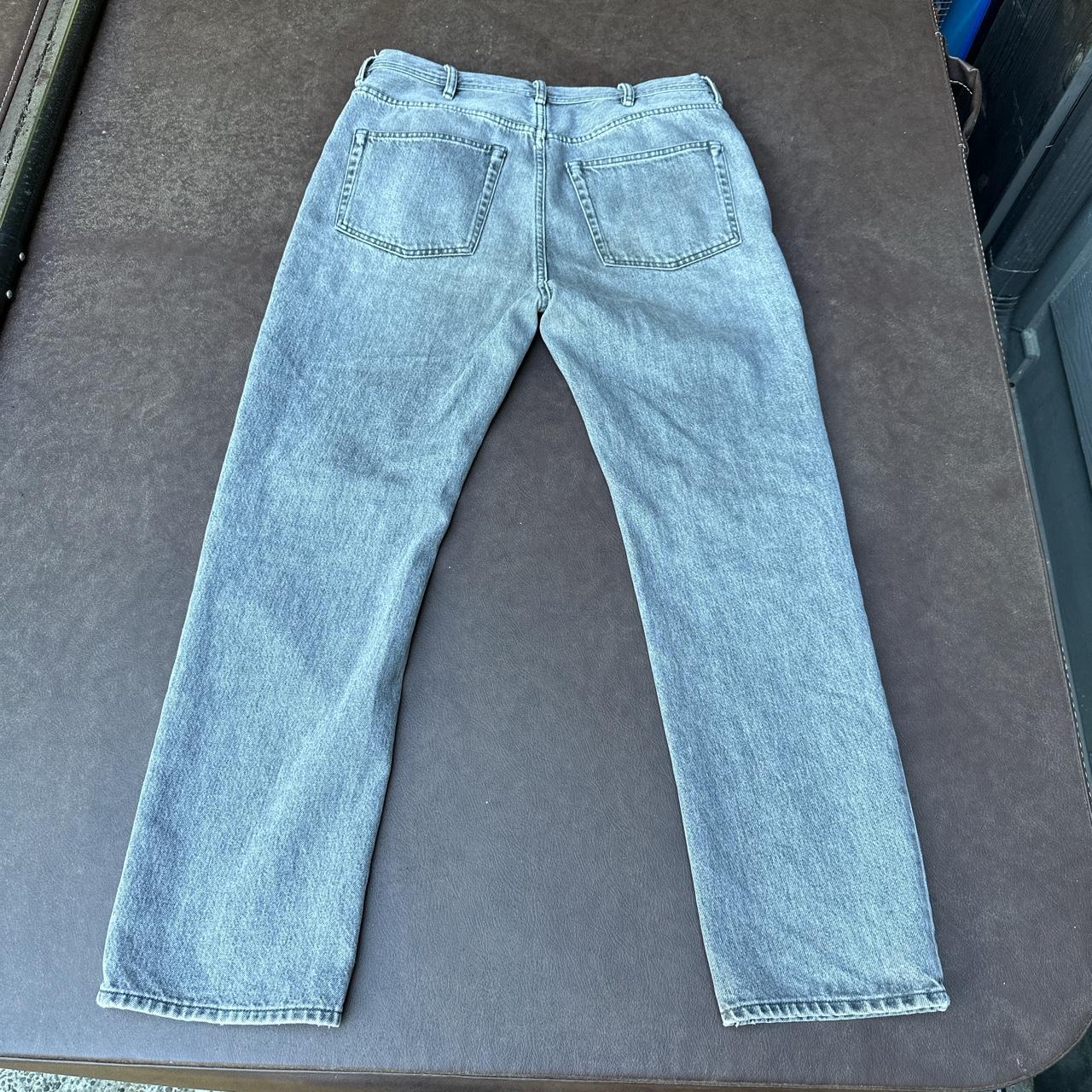 Acne studios grey stone wash denim No flaws at all... - Depop