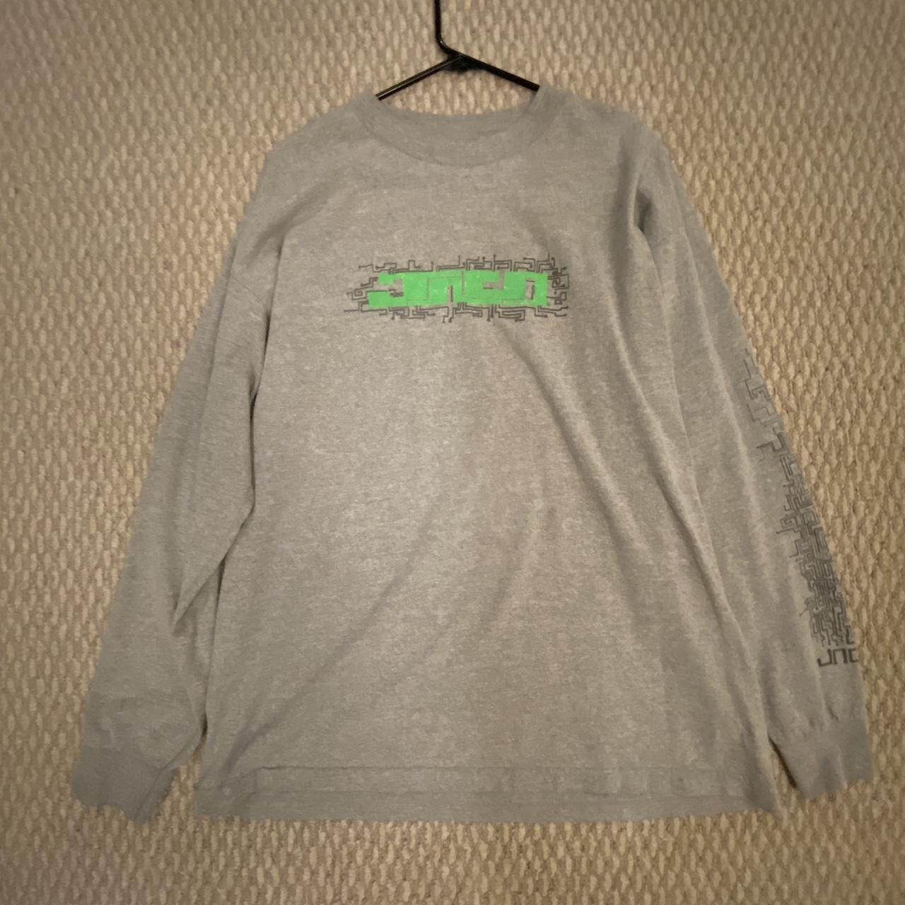 JNCO long sleeve. Wicked cool sleeve design with... - Depop