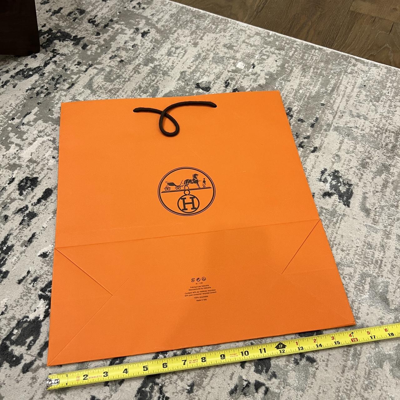 Hermes paper bags x10 All authentic and collected... Depop