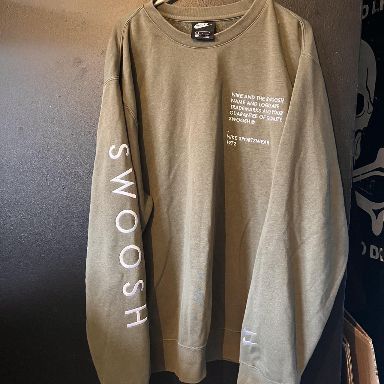 large swoosh sweatshirt