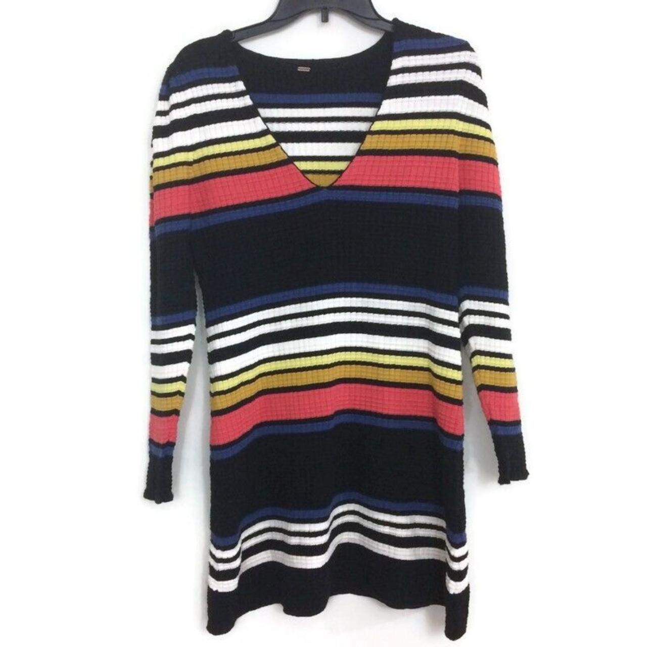 free people striped sweater dress