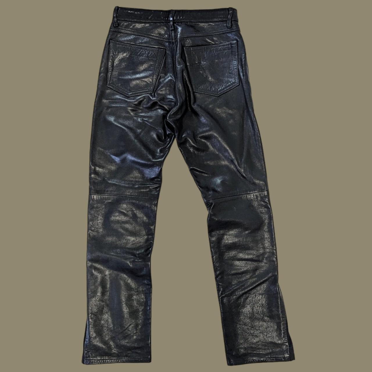 Polo Ralph Lauren Leather Pants Excellent condition - Depop
