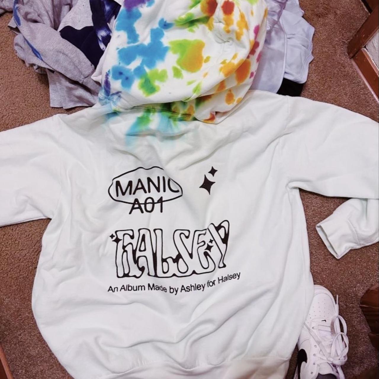 Manic tie dye hoodie sale